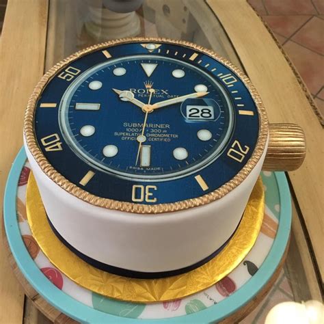 rolex birthday cake